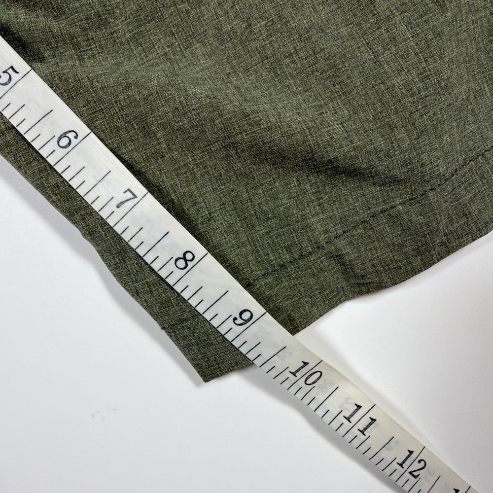 Volcom Surf&Turf Hybrid Shorts Mens 34 Green Heather 4-Way Stretch - Picture 8 of 9